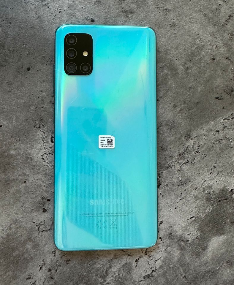 Samsung A51 • Prism Crush Blue • 128 GB • sehr guter Zustand in Hamburg