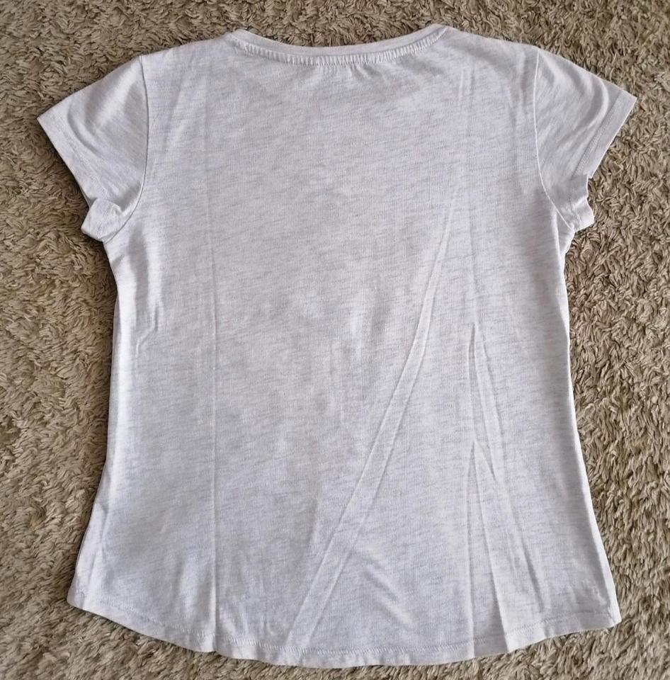 H&M Retro Mickey Micky Maus T-Shirt Hell-Grau Gr. 152 158 164 in Klietz
