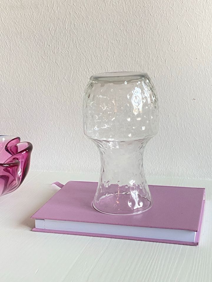 Vintage Vase Glas Noppen bubbles Retro Space age mid Century 50er in Hamburg