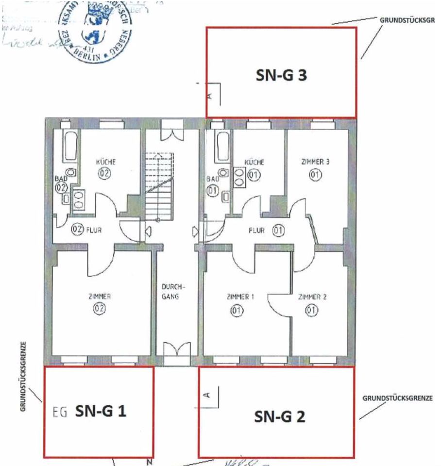 VK-18017_WE02: SONDERNUTZUNGSRECHT GARTEN - RUHIGE LAGE IN SCHÖNEBERG - ZUR ZEIT VERMIETET in Berlin