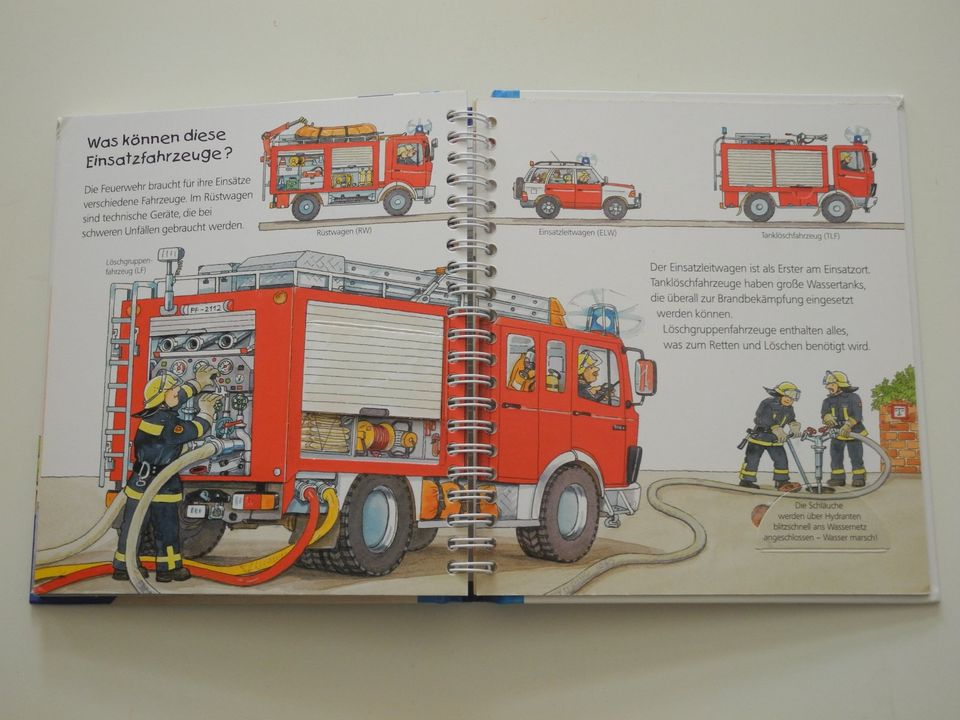 Buch Wieso weshalb warum junior "Die Feuerwehr" (Band 2) in Halle