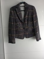 Bouclé Blazer | van Laack | Gr. 36 | schwarz, weiß, orange Hessen - Petersberg Vorschau