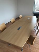Konferenztisch / Besprechungstisch mit 6 Stühlen Bayern - Neusäß Vorschau