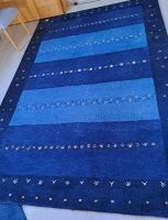 Hochwertiger Teppich in blau - handgearbeitet - 2 x 3 Meter Bayern - Kronach Vorschau