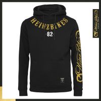 HeinzBikes Wear Eighty Two Kapuzenpullover in Schwarz Berlin - Reinickendorf Vorschau