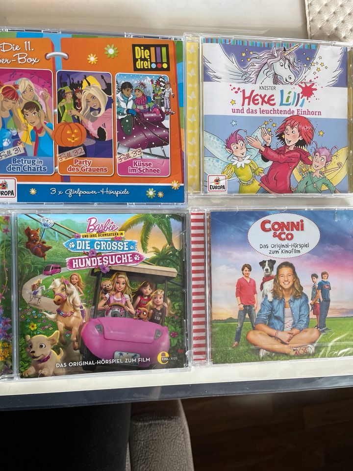 Cd-Mädchen Paket Barbie Conni Hexe Lilli 3!!! in Wertingen