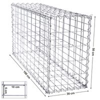 Gabione Steingabionen Steinkorb Inkl Distanhalterung 100x50x30cm Essen - Stoppenberg Vorschau