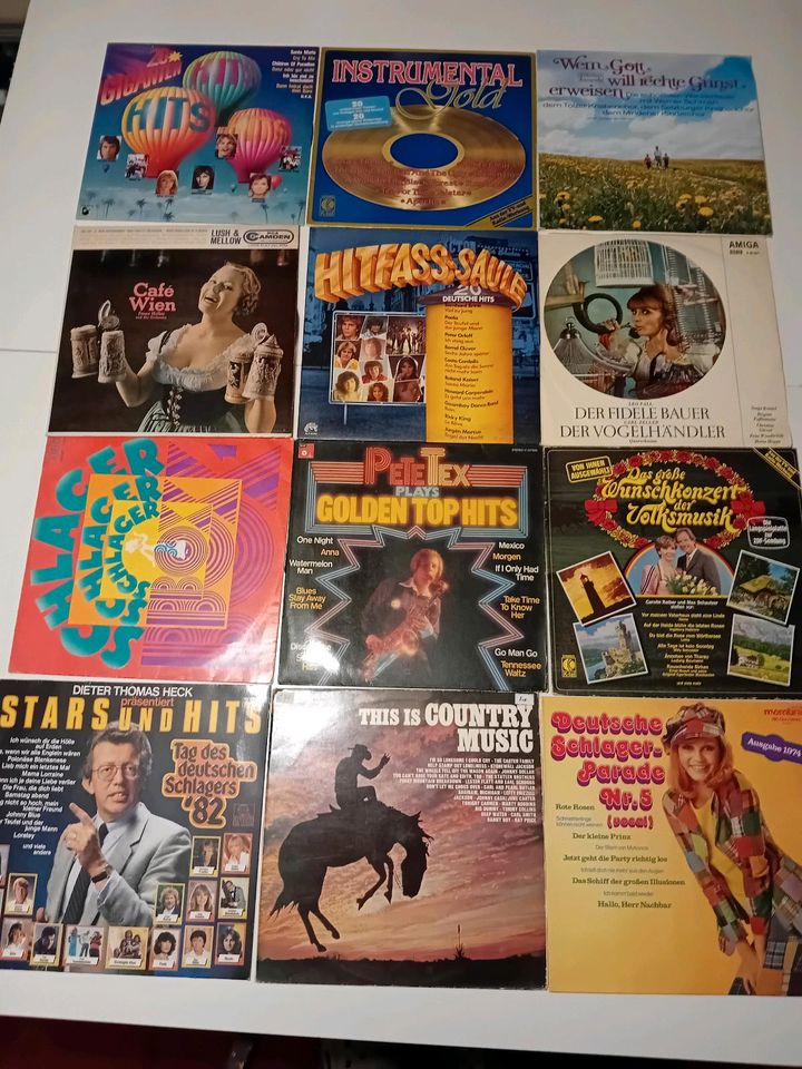 600 - 700 Schallplatten Sammlung aus Haushaltsauflösung in Wegscheid