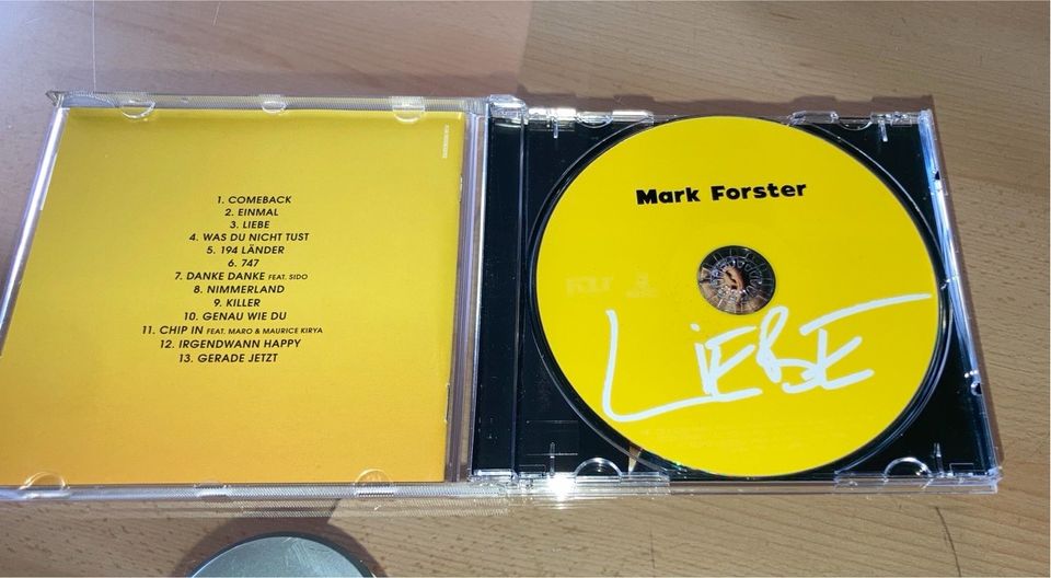 Mark Forster Album „Liebe“ in Samswegen