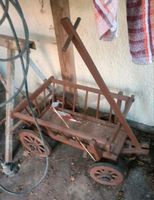 Holz Handwagen DDR Ostalgie Sachsen - Burkhardtsdorf Vorschau