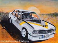 Leinwanddruck Opel Ascona B 400 Größe 80 x 60 cm Nordrhein-Westfalen - Löhne Vorschau