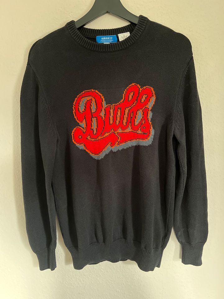 Adidas Chicago Bulls Pullover Pulli Strickpullover 50 schwarze in Nüsttal