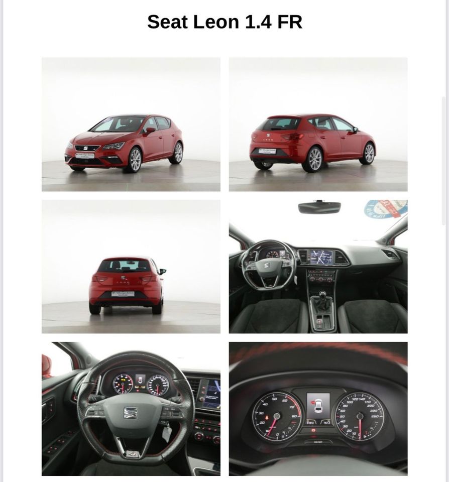 Seat Leon 1.4 TSI ACT 110kW Start&Stop FR FR in Köln