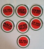 2 x Lucky Strike Zigaretten Werbe Aufkleber Sticker # Top    3. Niedersachsen - Scheden Vorschau