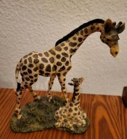 ❤️ Giraffe mit Kind, Kunsstein, Afrika, Serengeti, Safari ❤️ Hessen - Kassel Vorschau