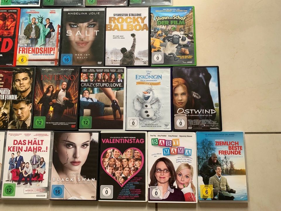 38 originale DVD‘s (Sammlung, Filme) in Gaimersheim