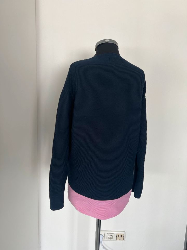 Marc o polo denim pullover v Ausschnitt blau rosa Baumwolle S M in Oberhausen