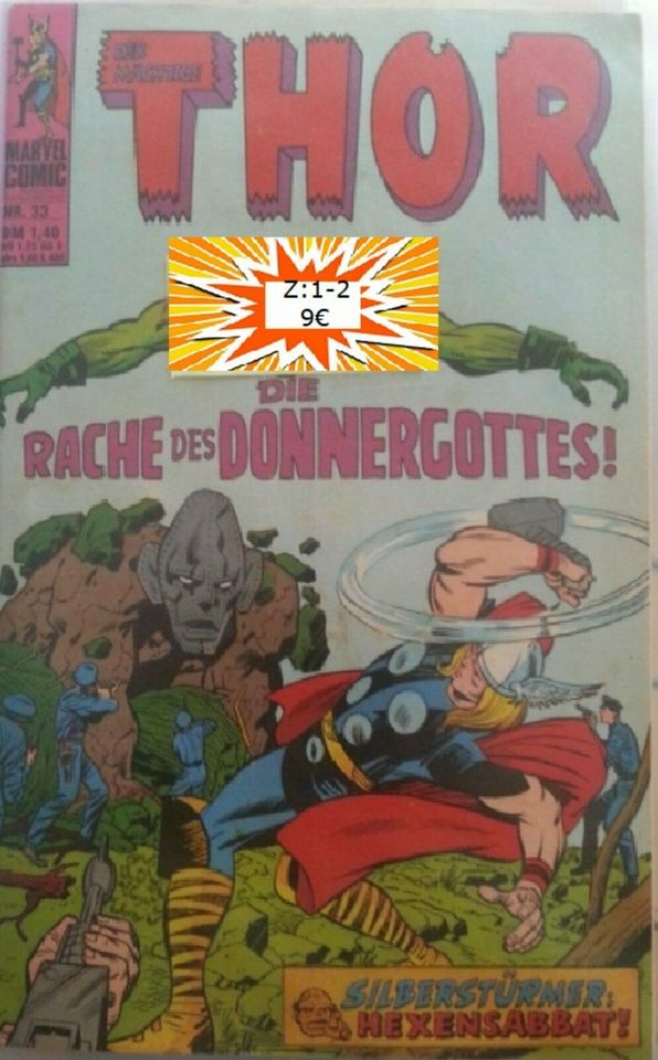 Noch 11x Comic Die Spinne Rächer Thor Williams 70r Raritäten in Filderstadt