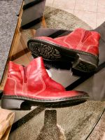 Leder rot Chelsea Boots in 4 luftpolster m zipp Leipzig - Lindenthal Vorschau