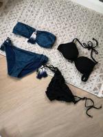 Bikini h&m 75 A Schwarz blau Spitze xs Sachsen - Lichtentanne Vorschau