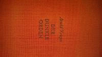Der dunkle Orden v. Arnold Krieger 1.-20.Tausend 1940, 679 Seiten Bayern - Kaufbeuren Vorschau