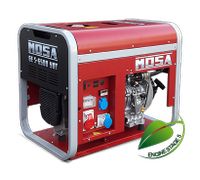 MOSA Stromerzeuger Notstromaggregat Diesel MIT Fahrgestell 5,7kVA Bayern - Schillingsfürst Vorschau