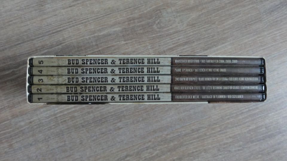 Bud Spencer & Terence Hill 5 DVDs 12 Filme + Fantreffen in Berlin