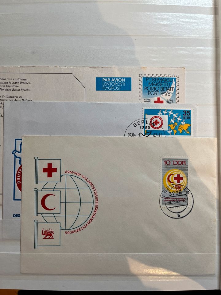 Briefmarkensammlung Rotes Kreuz in Uedem