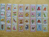 DDR/Kartenspiel mit 32 Karten-Themen:Spielzeug;Tiere;Kleidung;Obs Gerbstedt - Welfesholz Vorschau
