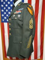 komplette Original US Uniform Green Dress, Sergeant Major Hessen - Fulda Vorschau