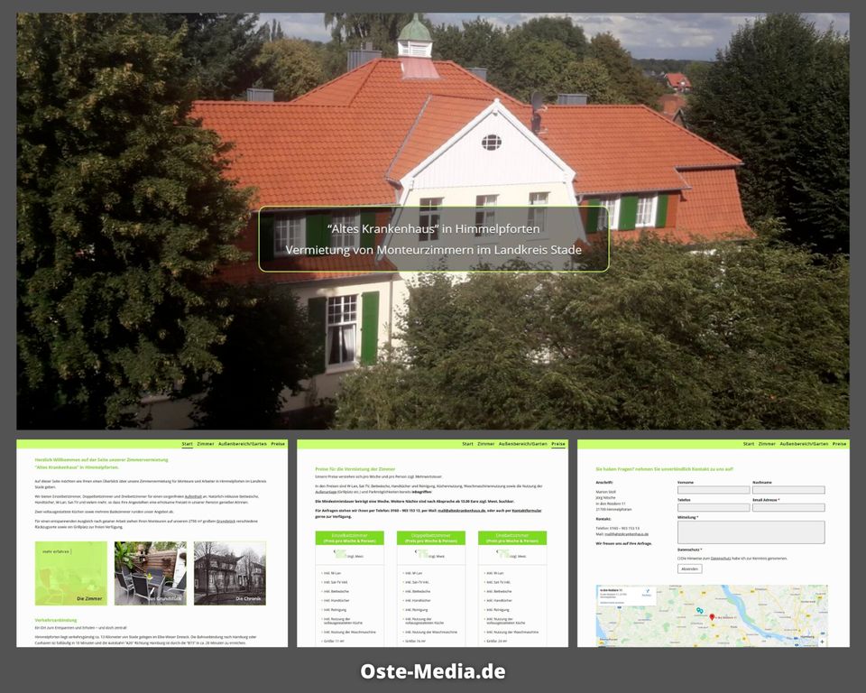 Website - Homepage - Webdesign für Firmen, Handwerk und Privat in Hechthausen
