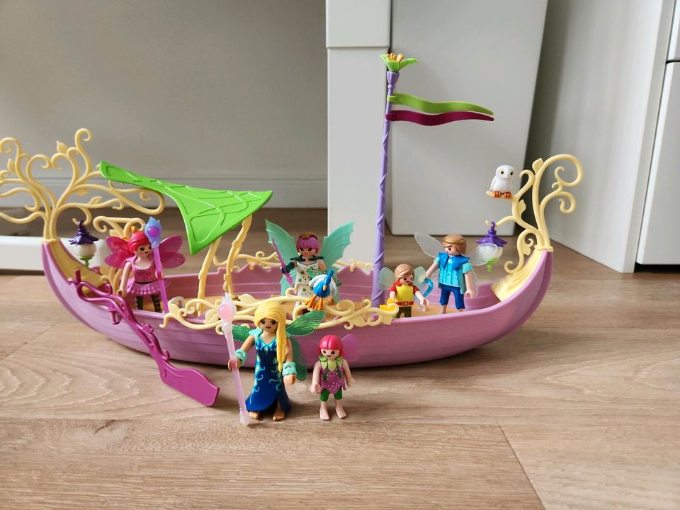 Playmobil 5445 Prunkschiff der Feenkönigin und 6561 Feenfamilie in Elmshorn