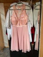 Festkleid Cocktailkleid Damen M 38 rosa pink rückenfrei Thüringen - Heilbad Heiligenstadt Vorschau