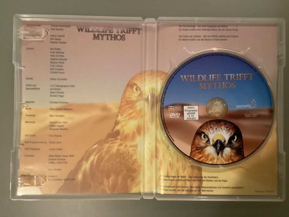 DVD - WILDLIFE TRIFFT MYTHOS /  Der Sonnenvogel Doku in Mainz