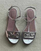 GUCCI Sandalen Silber-Metallic München - Altstadt-Lehel Vorschau