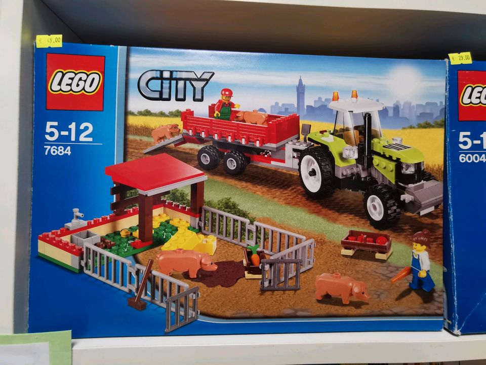 LEGO® City 7684 Ferkel-Gehege mit Traktor + BA & Ovp in Recklinghausen