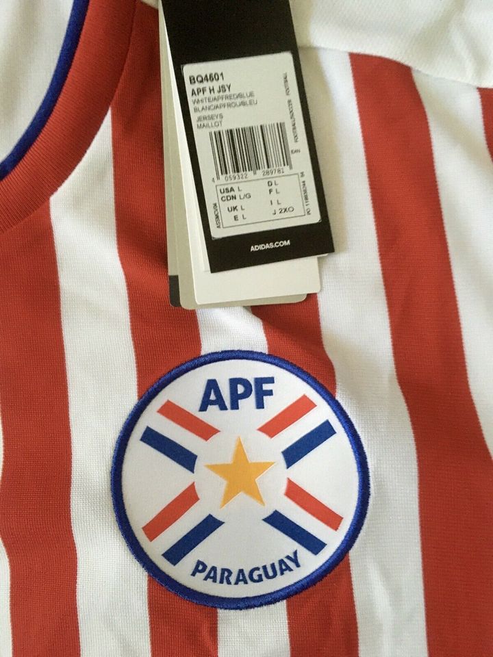 Trikot Paraguay Heimtrikot 2018 in Oftersheim