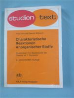 Charakteristische Reaktionen Anorganischer Stoffe 2. Auflage 1991 München - Hadern Vorschau