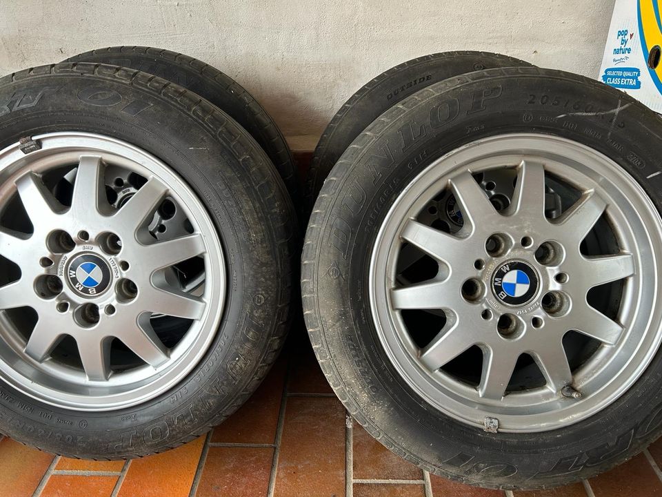 original BMW Alufelgen 15 Zoll, 7Jx15 5x120 e36, e46 … in Weikersheim