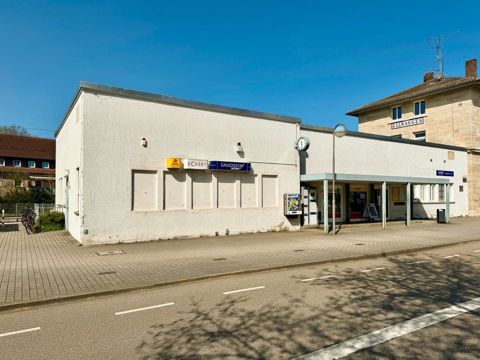 Große Verkaufsfläche direkt im Bahnhof Ellwangen zu vermieten! Preis nach Vereinbarung. in Ellwangen (Jagst)