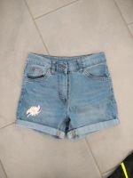 Jeans Shorts kurze Hose Größe 128 hellblau Bayern - Neu Ulm Vorschau