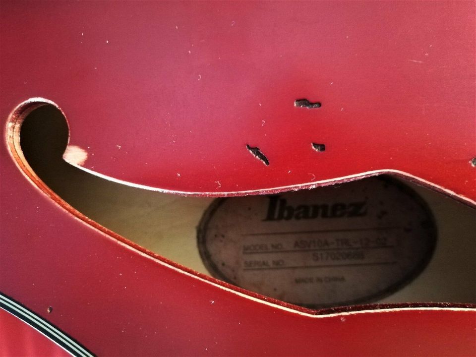 Ibanez Artcore Vintage ASV10A-TRL Red in Wörth a. Main