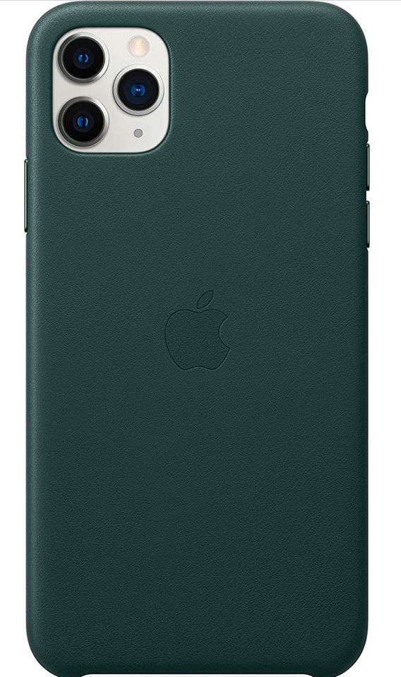 Apple Leder Case (iPhone 11 Pro Max) - Waldgrün - 6.5 Zoll in Essen