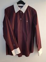 ESPRIT Damen-Bluse Tunika dunkelrot/weiß gestreift - Gr. 42 M/L Hessen - Bad Homburg Vorschau