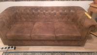 Chesterfield Couch Velours Stoff Sachsen-Anhalt - Dessau-Roßlau Vorschau