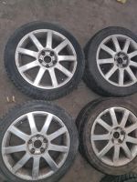 Original 17" Audi Alufelgen, mit Winterreifen Nordrhein-Westfalen - Goch Vorschau