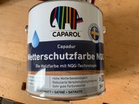 2,4 Liter Wetterschutzfarbe Caparol NQGFarbe Ral 3001 Signalrot Niedersachsen - Butjadingen Vorschau