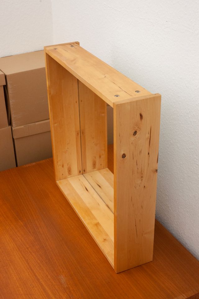 Ikea Molger Badspiegel Holz Birke mit Ablage quadratisch in Würzburg