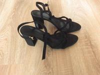 Schöne Sandalen /HighHeels 9cm, Gr. 41, schwarz, TOP!!! Niedersachsen - Cuxhaven Vorschau