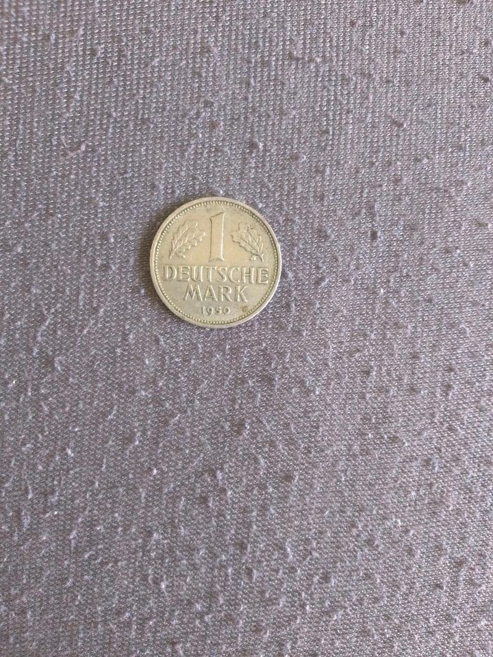 ** 1 Deutsche Mark 1950*" original in Straubing
